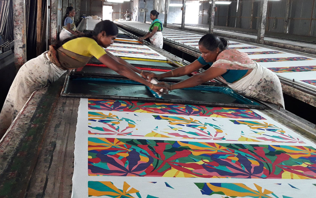 BEHIND THE SCENES: SCREEN PRINTING THE KEYA LUMBAR