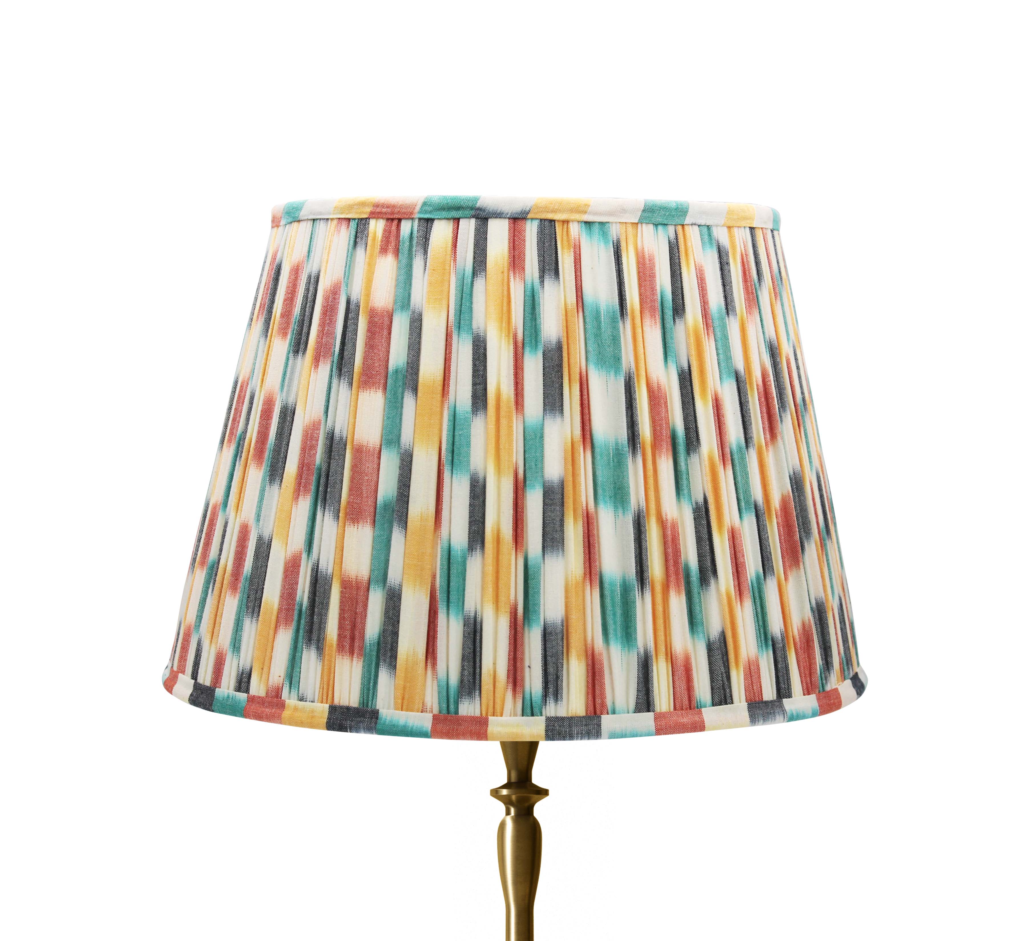 Chequered Cotton Ikat Lampshade
